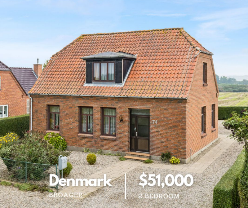 Коттедж в Дании за 4 млн рублей: дешевле, чем однушка в Сызрани