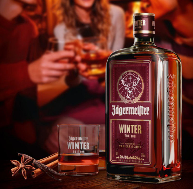 Jägermeister выпустил зимний ликёр с корицей и ванилью — альтернатива глинтвейну